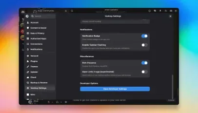 Captura de Discord con tema GNOME en escritorio Ubuntu con estilo Adwaita