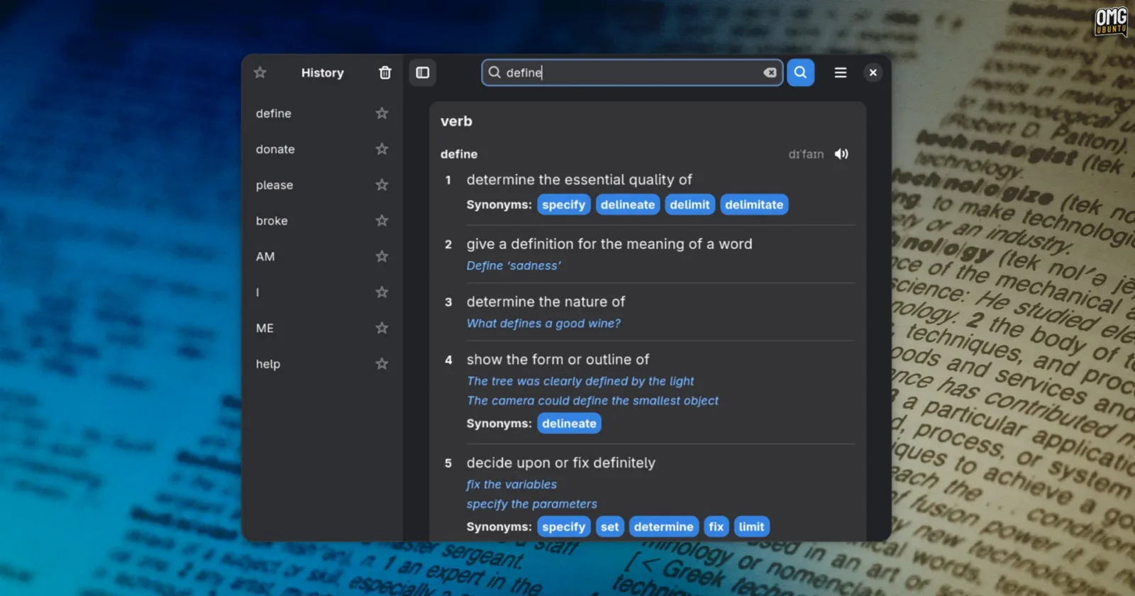 Wordbook: el diccionario offline moderno para GNOME que supera al clásico